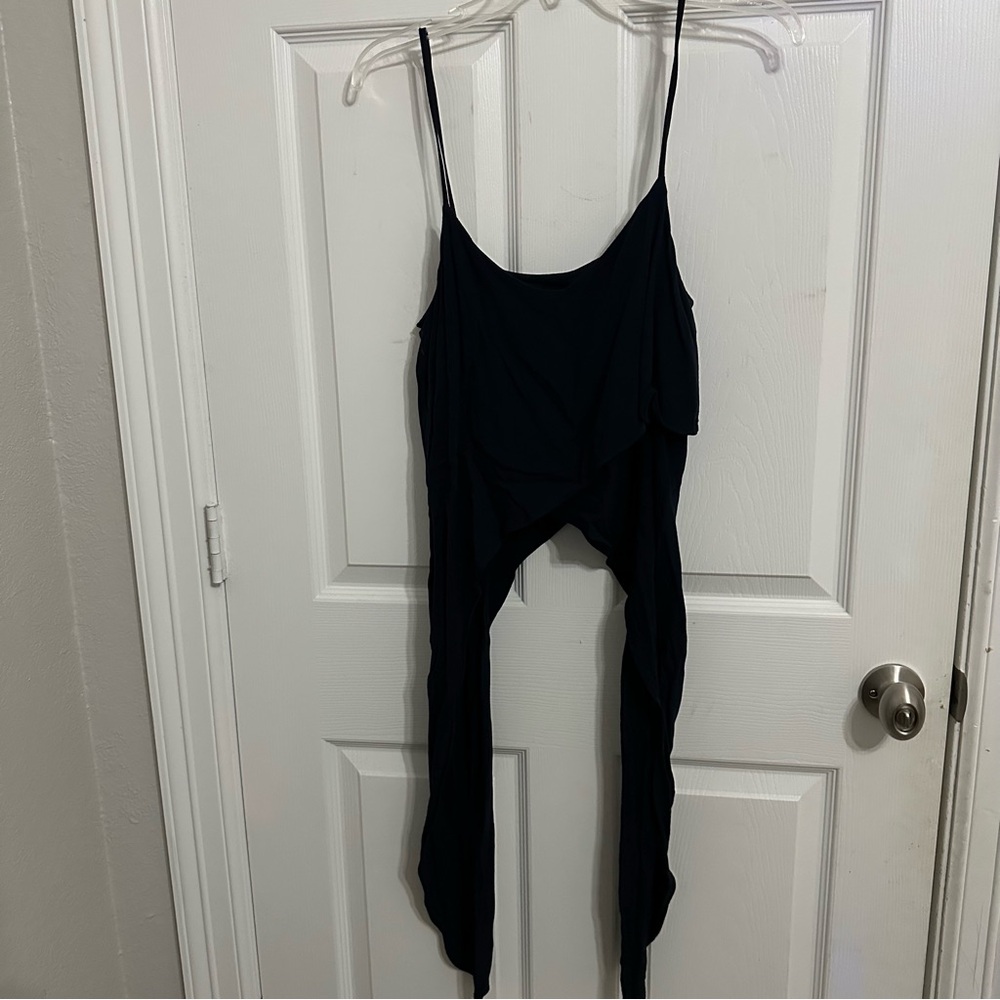 Zara Elegant Dark Blue Blouse